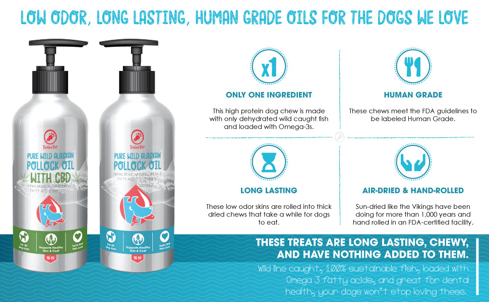 Are Vitamins in Salmon oils and Pollock oils for dogs?