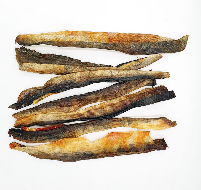 Salmon skin  16" long 0.5-0.7 oz (14-20 gr) , 2 pound