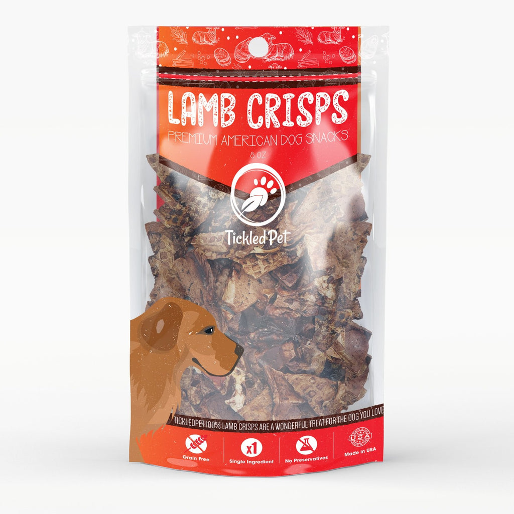 Lamb Crisps 8oz | Dog Treats