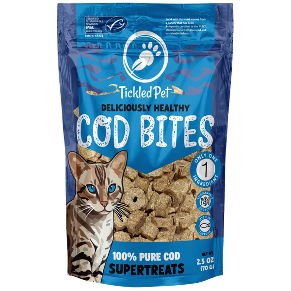 Cod Bites Cat Treats 2.5 oz