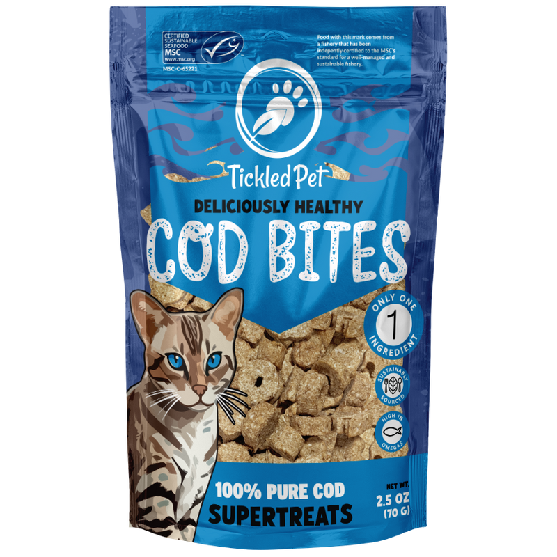 Cod Bites Cat Treats 2.5 oz