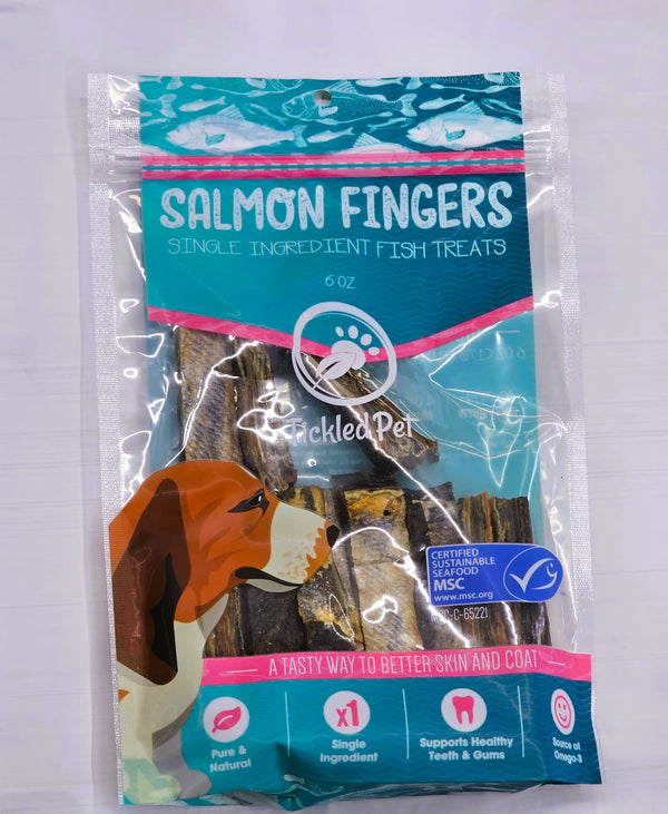 Salmon Fingers 6oz Dog Treats (NEW)