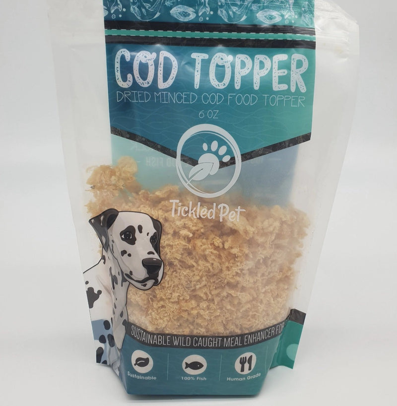Cod Food Topper for dogs 6 oz TP30 - TickledPet