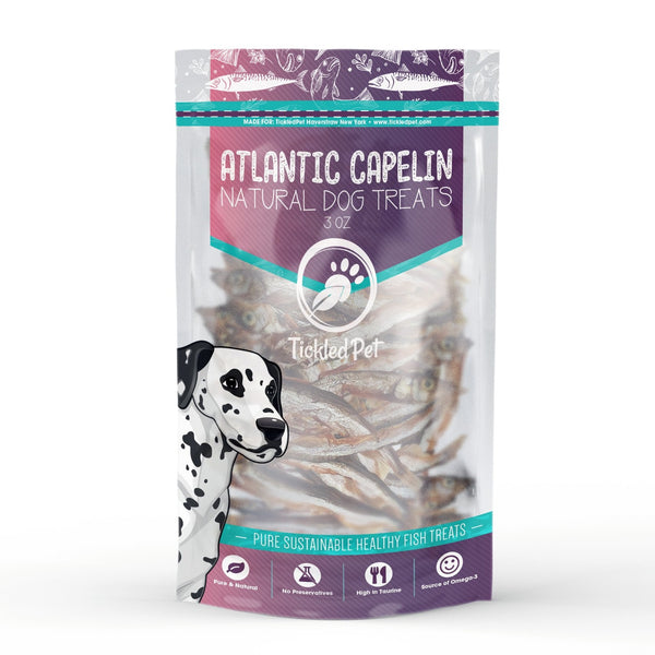 Capelin on sale dog treats