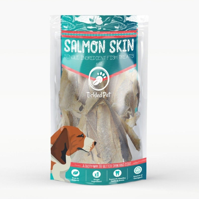Salmon Skin 6 oz - TickledPet
