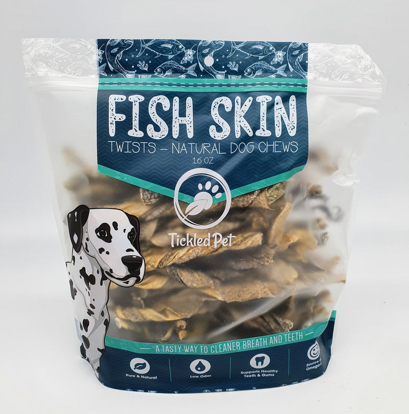 Icelandic Codfish Skin Twists