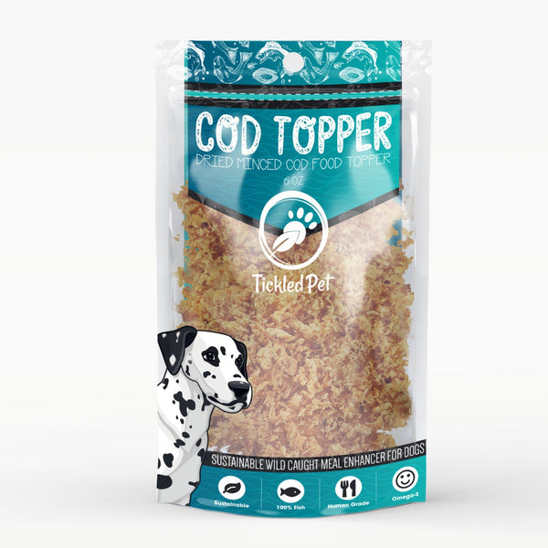Cod Food Topper For Dogs 6oz