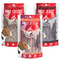 Protein-Packed Dog Treat Combo - Natural Beef Crisps, Premium Beef Jerky, and Odor Free USA Bully Sticks