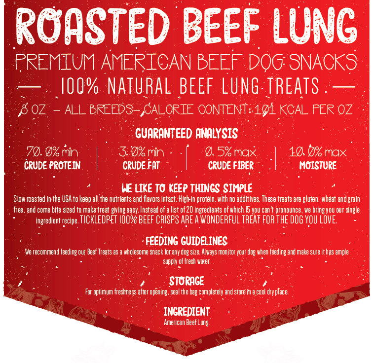 Beef Lover's Combo Pack - Natural Beef Lung Crisps and Premium Beef Jerky Dog Treats