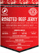 Premium Single Ingredient Beef Jerky Dog Treats